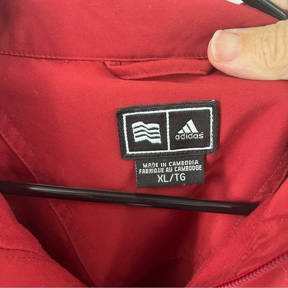 Adidas Climaproof 1/4 Zip ShortSleeve Pullover - Picture 5 of 8